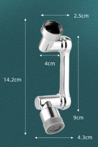 Universal Faucet Washbasin - Multifunctional 1080° Rotation Splash Proof