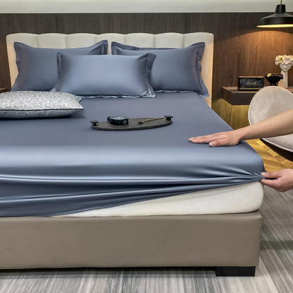 60 Cotton Long-staple Cotton Three-piece Bed Sheet Set