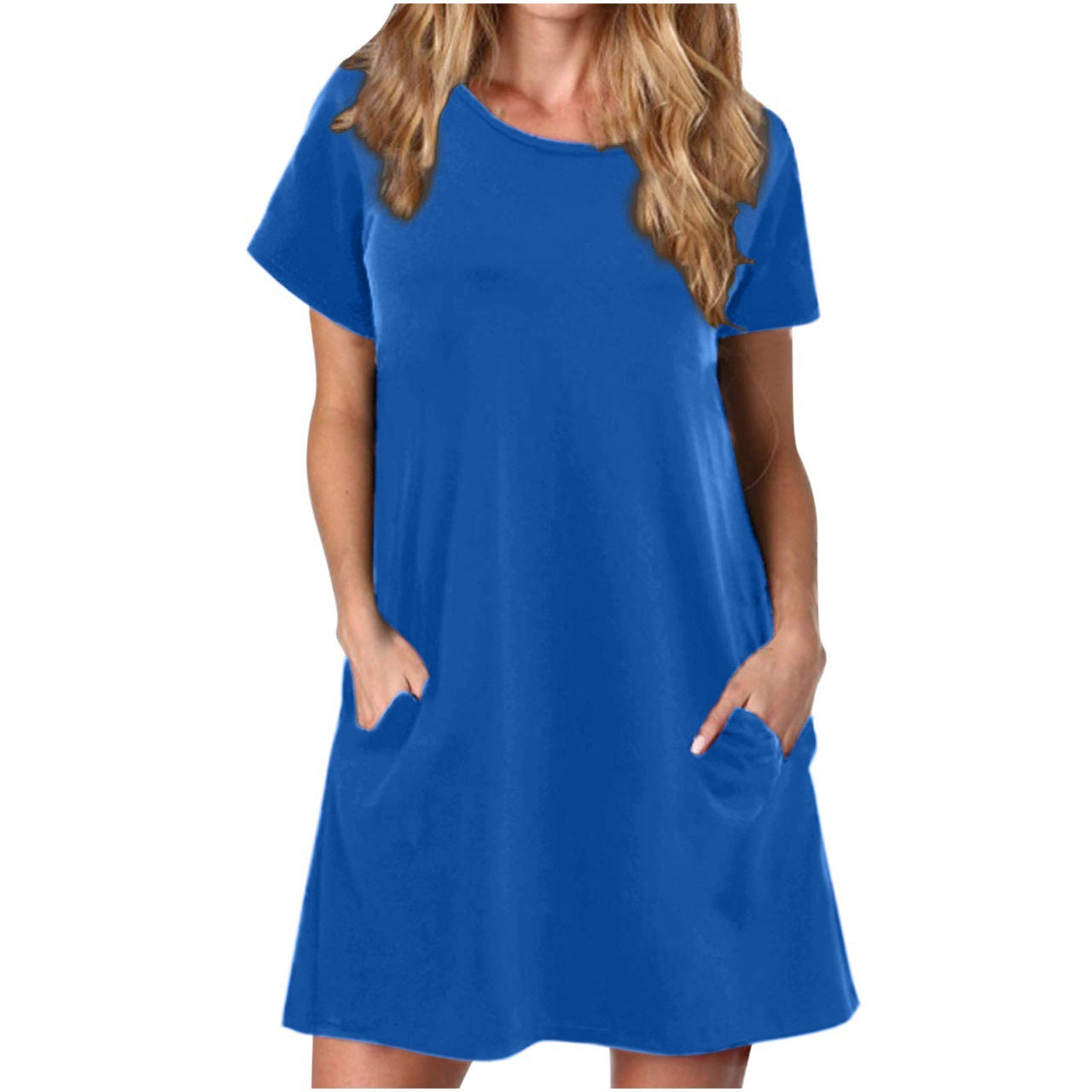 Summer Pullover Medium Style Dress for Women