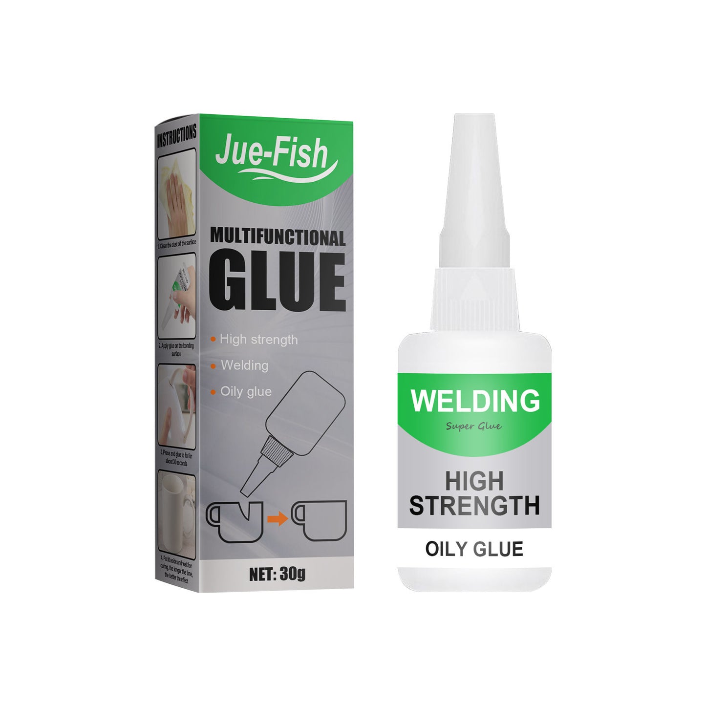 Multi-functional Glue Wood Glass Ceramic Waterproof Transparent Quick Drying Glue