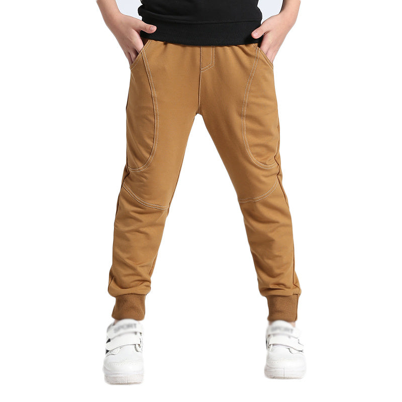 Spring and Autumn Children's Pure Cotton Casual Sports Pants
